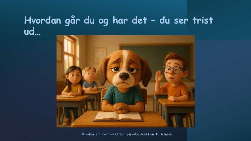 Billedserie til børn og unge med OCD