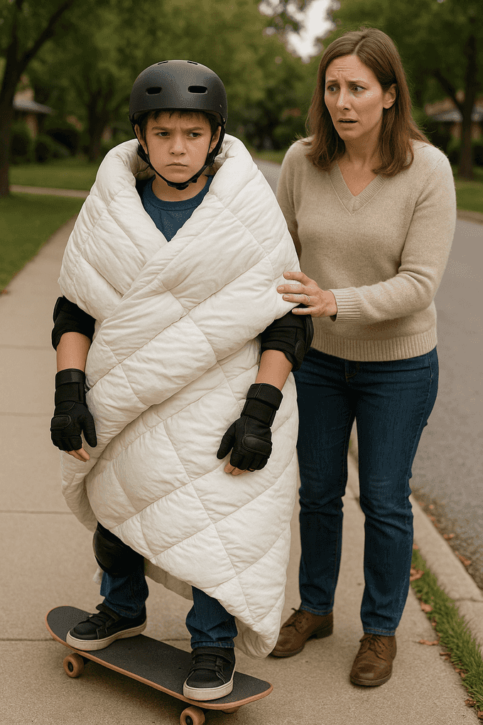 Overbeskyttelse giver angst hos junior